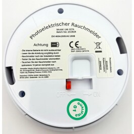 Rauchmelder CT-RM 207 DIN EN14604 integrierte 10 Jahres Lithium-Batterie