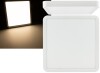 LED Deckenleuchte Santano 24 Qw 23x23cm 24W 2088lm 2900K warmweiß