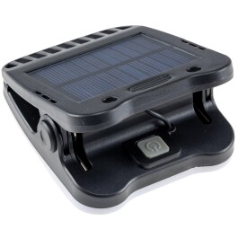 LED Solar Klemmleuchte SWK 8020 PIR Bewegungsmelder 25 LEDs IP44