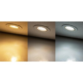 LED-Einbauleuchte Flat-36 CCT 5W 3000/4000/6500K schwenkbar