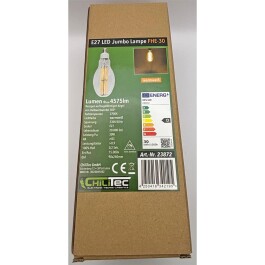 LED Filament-Lampe E27 30W FHE-30 4575lm 2700K warmweiß ØxH 9x24cm