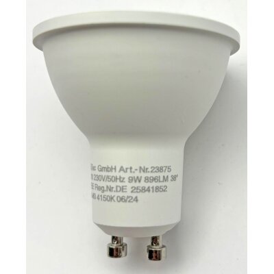 LED Strahler GU10 P90 4146k 896lm 230V/9W 38° neutralweiß
