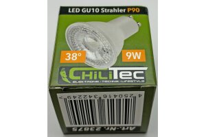 LED Strahler GU10 P90 4146k 896lm 230V/9W 38° neutralweiß