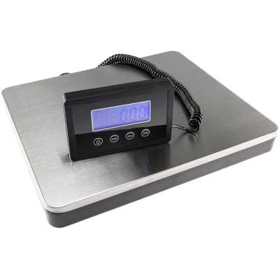Paketwaage / Versandwaage CT PW-50 0,1-50kg ±10g 30x25cm Edelstahl-Platte