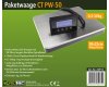 Paketwaage / Versandwaage CT PW-50 0,1-50kg ±10g 30x25cm Edelstahl-Platte
