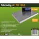 Paketwaage / Versandwaage CT PW-100rf 0,1-100kg ±10g,38x30cm Edelstahl Platte