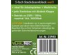 5-fach Steckdosenblock weiß 250V~/ 16A Aufbaumontage mit Klappen