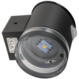 LED Solar Wandleuchte SWL 119-A PIR Bewegungsmelder IP44 anthrazit