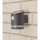 LED Solar Wandleuchte SWL 119-A PIR Bewegungsmelder IP44 anthrazit