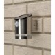 LED Solar Wandleuchte SWL 119-ES PIR Bewegungsmelder IP44 Edelstahl