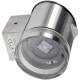 LED Solar Wandleuchte SWL 119-ES PIR Bewegungsmelder IP44 Edelstahl