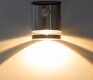 LED Solar Wandleuchte SWL 119-ES PIR Bewegungsmelder IP44 Edelstahl