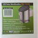 LED Solar Wandleuchte SWL 119-ES PIR Bewegungsmelder IP44 Edelstahl