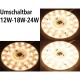 LED Umrüstmodul UM1224cct für Leuchten Ø 17cm 12-18-24W Magnethalter