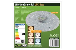 LED Umrüstmodul UM36cct für Leuchten Ø 23cm 36W Magnethalter
