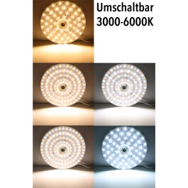 LED Umrüstmodul UM48cct für Leuchten Ø 30cm 48W Magnethalter