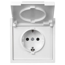 Schutzkontakt-Steckdose McPower Shallow 250V/16A UP IP44...