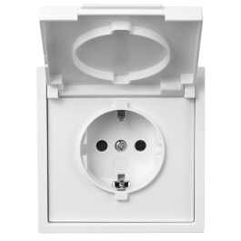 Schutzkontakt-Steckdose McPower Shallow 250V/16A UP IP44...