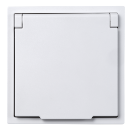 Schutzkontakt-Steckdose McPower Shallow 250V/16A UP IP44...