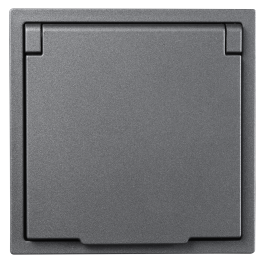 Schutzkontakt-Steckdose McPower Shallow 250V/16A UP IP44...