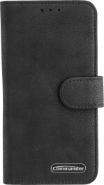 COMMANDER BOOK CASE ELITE Black für Apple iPhone 16