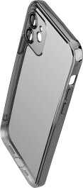 PETER JÄCKEL CAMERA PROTECT COVER Dark Grey Chrome für Apple iPhone 16