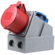 CEE-Kombi-Wanddose McPower 1x Schutzkontakt 1x CEE 16A IP44