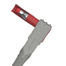 Messkabelsatz McPower Premium 100cm schwarz/rot,Sicherheitsstecker Prüfspitze