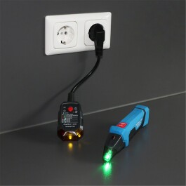 Stromkreisdetektor Sicherungsfinder PeakTech P3432 Sender & Empfänger,IP40