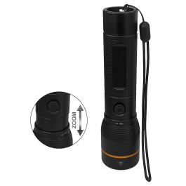 LED-Taschenlampe ARCAS BT-FL8034 10W schwarz