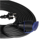 Netzkabel Schutzkontakt-Verlängerung 20m 3x1,5mm² IP44 schwarz