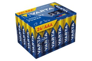 Micro-Batterie VARTA Longlife Power Alkaline Typ AAA/LR03...