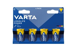 Baby-Batterie VARTA Longlife Power Typ C Alkaline LR14...