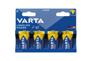 Mono-Batterie VARTA Longlife Power Alkaline Typ D LR20...