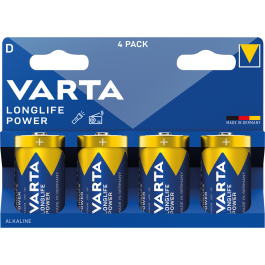 Mono-Batterie VARTA Longlife Power Alkaline Typ D LR20...