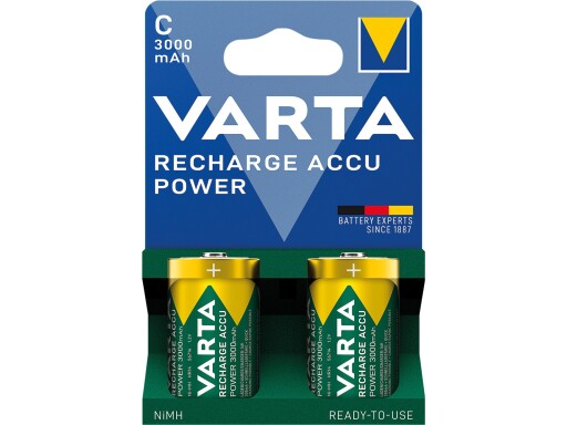 Baby-Akku VARTA Typ C NiMH-Akku HR14 1,2V/3000mAh Pre-charged 2er-Pack