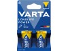 Baby-Batterie VARTA Longlife Power 1,5 V Alkaline Typ C LR14 2er-Blister