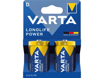 Mono-Batterie VARTA Longlife Power Alkaline 1,5 V Typ D...