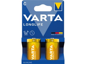 Baby-Batterie VARTA Longlife Alkaline 1,5 V LR14 Typ C...