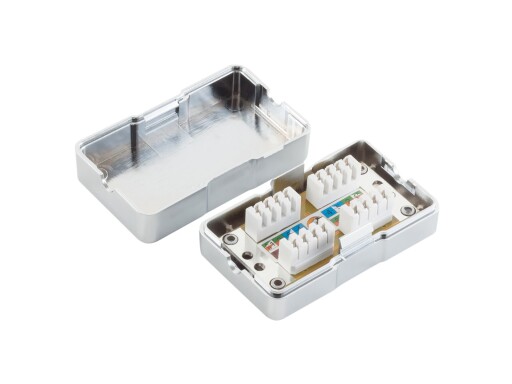 Netzwerk Verlängerung cat. 5e LSA-connection- Box