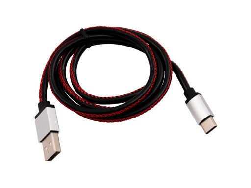 USB-Ladekabel A Stecker auf USB Typ C schwarz 0,9m