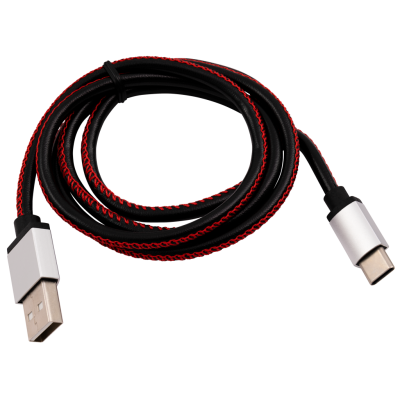 USB-Ladekabel A Stecker auf USB Typ C schwarz 0,9m