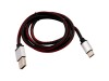 USB-Ladekabel A Stecker auf USB Typ C schwarz 0,9m