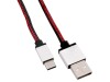 USB-Ladekabel A Stecker auf USB Typ C schwarz 0,9m