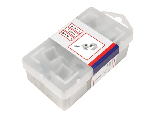 Raster Druckschelle grau 8 Stück