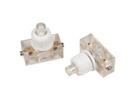 Einbau-Druckschalter 2 Stück