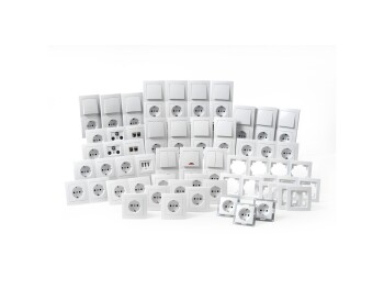 Schalter und Steckdosen-Set McPower Flair Komplett...