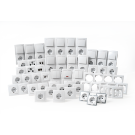 Schalter und Steckdosen-Set McPower Flair Komplett...