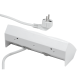 Steckdosenblock McPower Flair 250V~/16A weiß 3-fach 2m Kabel und Stecker