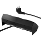 Steckdosenblock McPower Flair 250V~/16A schwarz 3-fach 2m Kabel+ Stecker